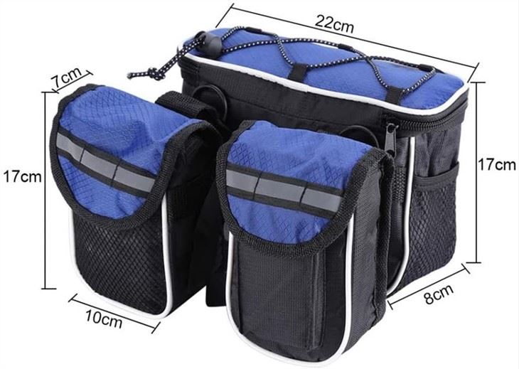 Multifunctional Rainproof Bicycle Saddle Bag