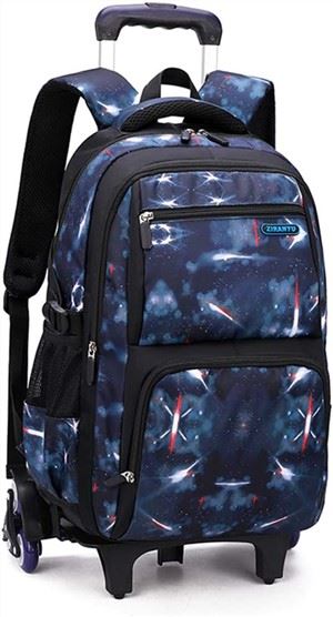 Rolling-Rackpack Boys-Bookbag On Wheels