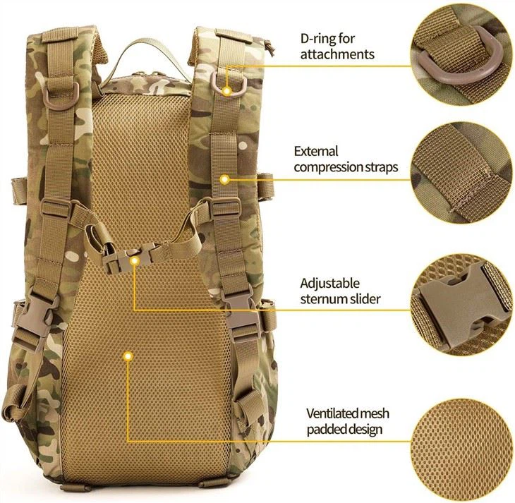 Tactical Backpack Men Military Assault Pack
