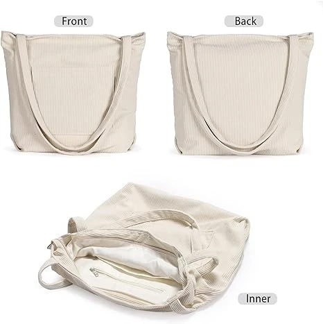 Corduroy Handbag For Women